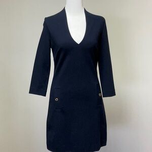 Lilly Pulitzer elephant navy dress